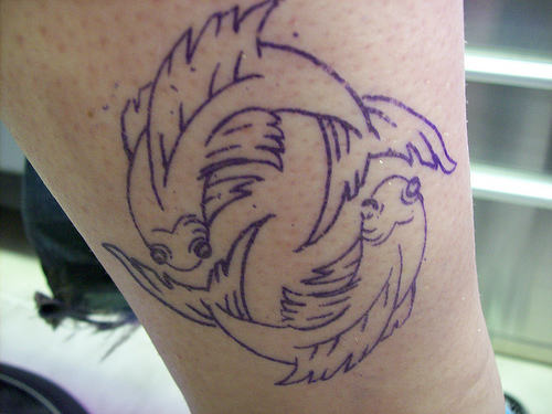 Picture of Pisces Tattoo Design | Tattoo Designs, Tattoo Pictures