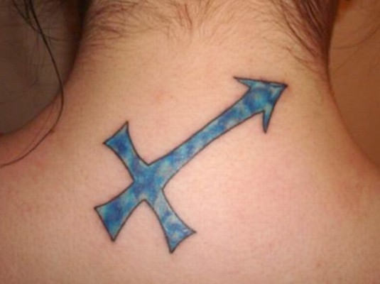 Sagittarius Symbol Tattoo