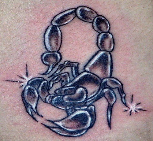 Cool Scorpion Tattoo