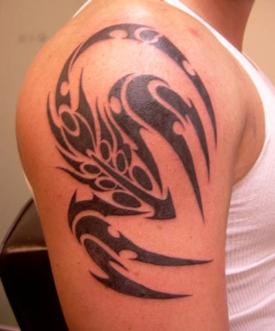 Tribal Tattoo on Bicep