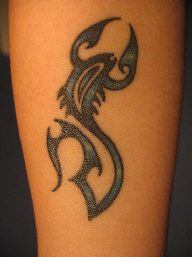 Scorpio Zodiac Tattoo