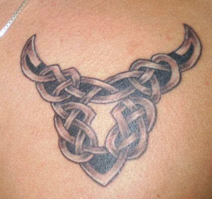 Celtic Taurus Tattoo