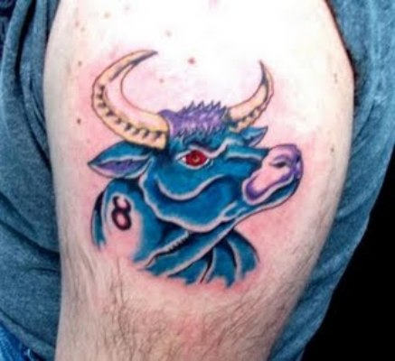 Taurus Bull on Arm