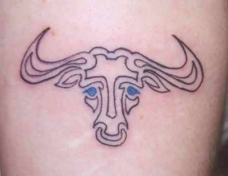 Bull Tattoo Design
