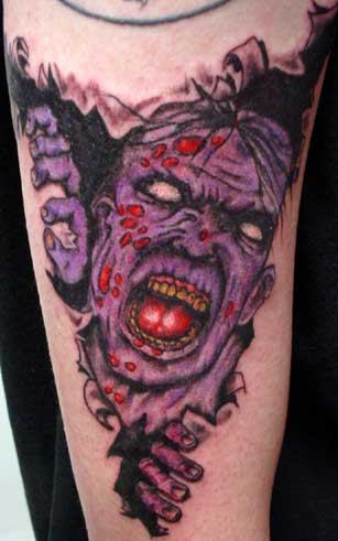 Zombie Tattoo Picture