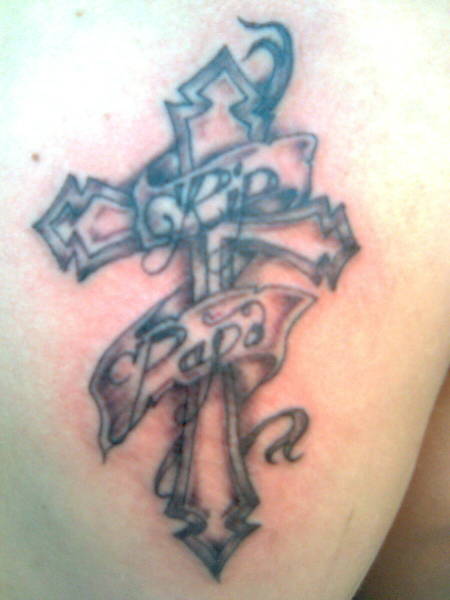 Cross tattoo