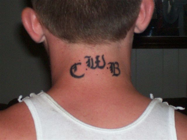 CWB Word Tattoo Picture