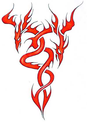 Dragon tattoo #1