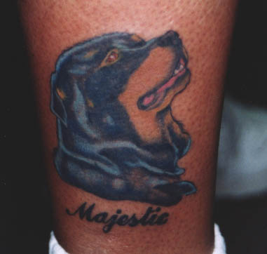 Dog tattoo 2
