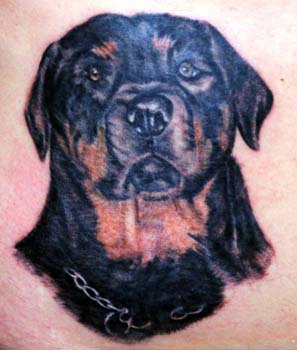 Dog tattoo 4