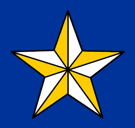 Nautical Gold Star Tattoo