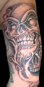 Skull Tattoo 2