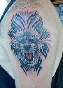 Wolf Tattoo 12