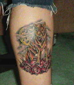 Wolf Tattoo 14