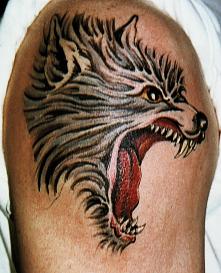 Wolf Tattoo 17