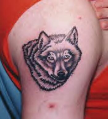Wolf Tattoo 21