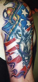 Wolf Tattoo 22