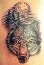 Wolf Tattoo 10