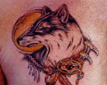 Wolf Tattoo 3