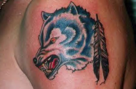 Wolf Tattoo 5