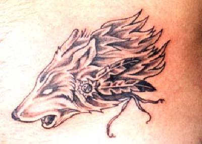 Wolf Tattoo 8