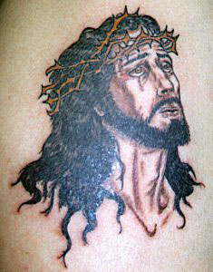 jesus christ tattoo