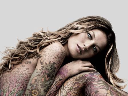 Gisele Bundchen tattoo