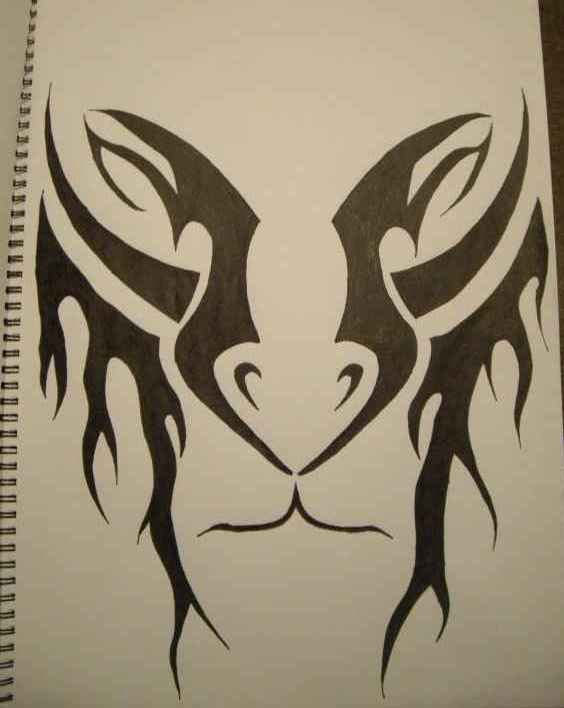 tribal lion