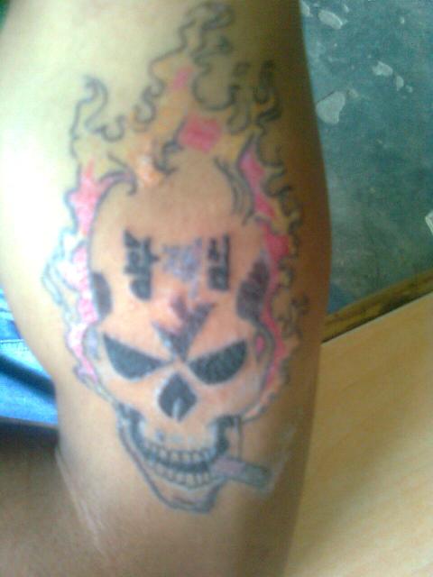 skull tattoo pix