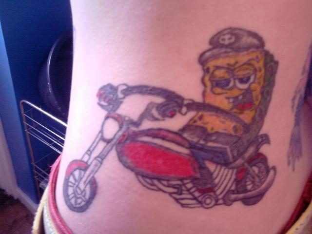 spongebob Tatoo