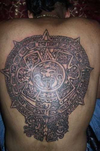 Aztec Tattoo Designs For Your Back