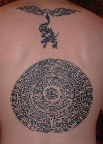 Aztec Tattoo Designs For Back