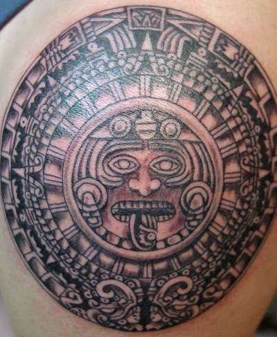 Aztec Tattoo Designs For Back