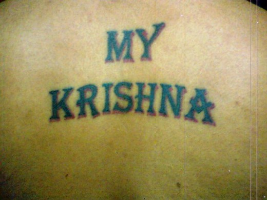 Krishna - Hinduism Tattoo
