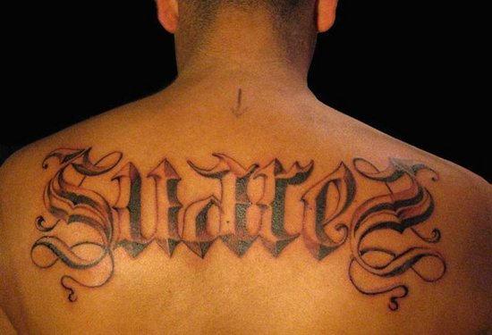 Calligraphy-Tattoo-on-back