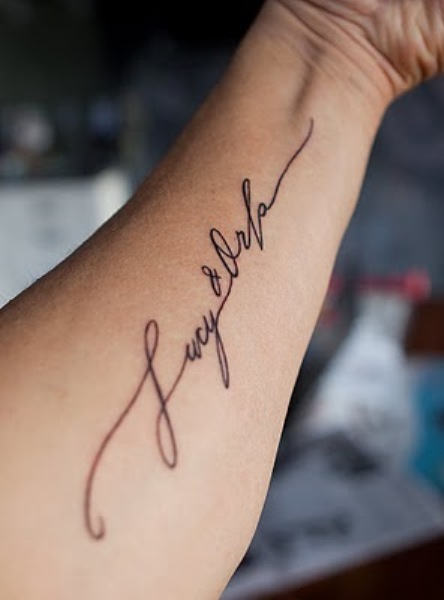 Calligraphy-Tattoos-on-Arm