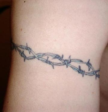 Barbed-Wire-Tattoo-on-bicep