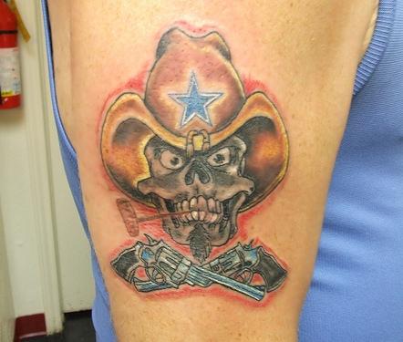 Cowboy-Tattoo-Design