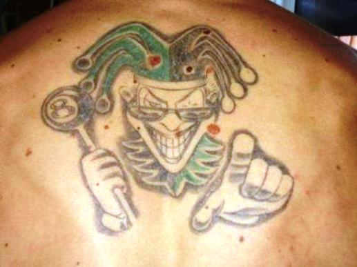 ICP Tattoo on Back