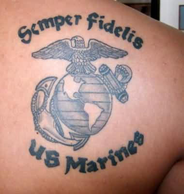 USMC-Marine-Corps-on-back-tattoo design