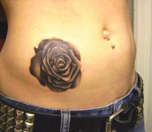 Black Rose Tattoo