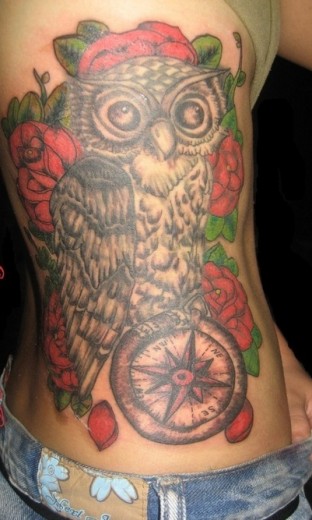 Bog Owl Tattoo