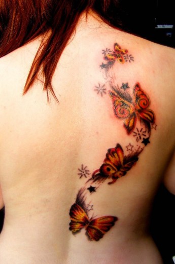 Fascinated-Butterflies Tattoo