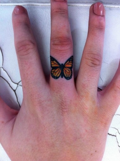 Little Butterfly Tattoo