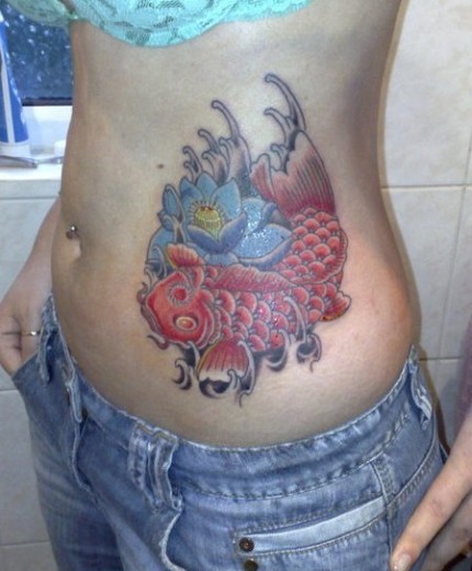 Red Fish Tattoo