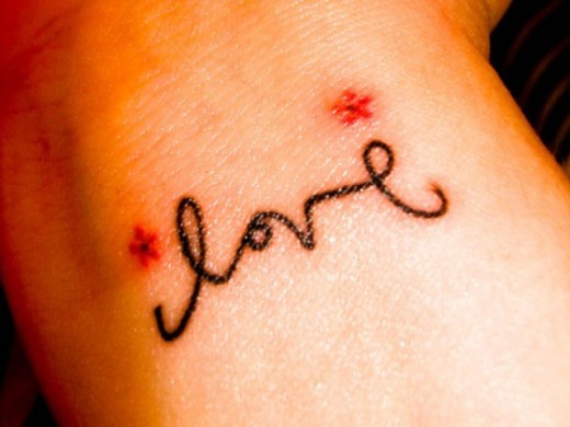 Cute Love Tattoo