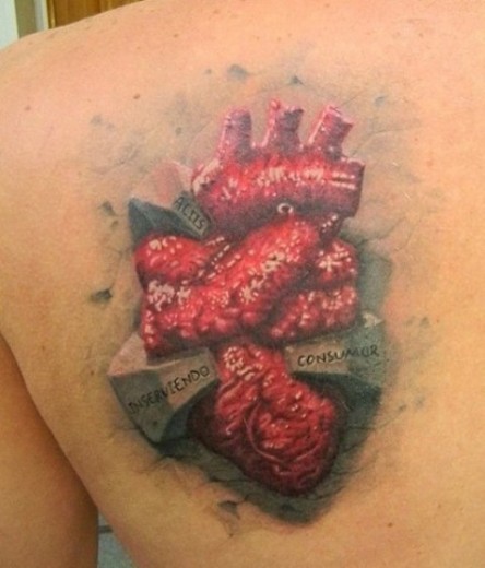 Red Heart Tattoo