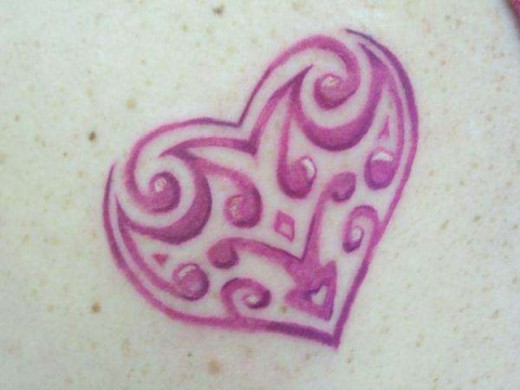 Trible Heart Tattoo