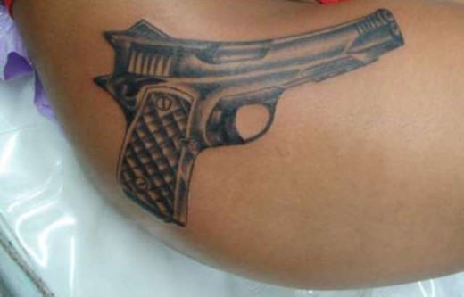 Gun Tattoo