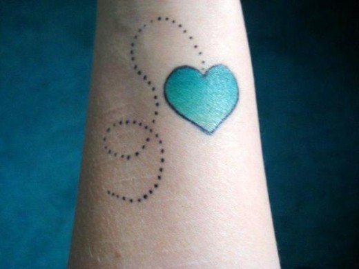 Nice Heart Tattoo